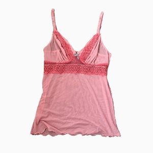 ❌SOLD ON DEPOP❌la vie en rose mesh top